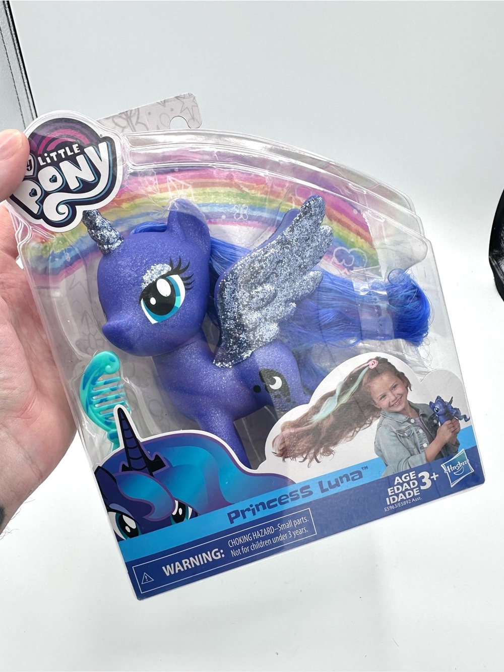 My Little Pony Princess Luna Sparkling Glitter Figure - Picture 2 of 5